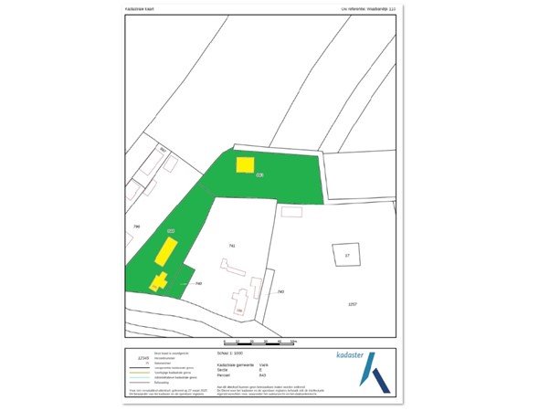 Floorplan - Waalbandijk 110, 4063 CD Heesselt